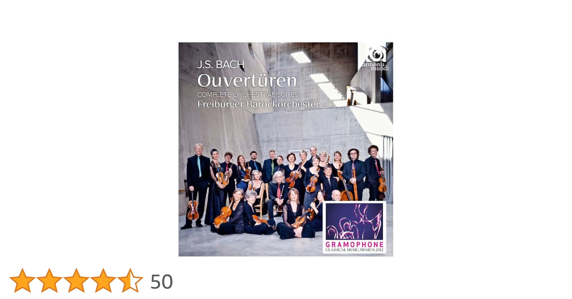 Amazon.co.jp: J.S.バッハ:管弦楽組曲(全曲) (J.S.Bach